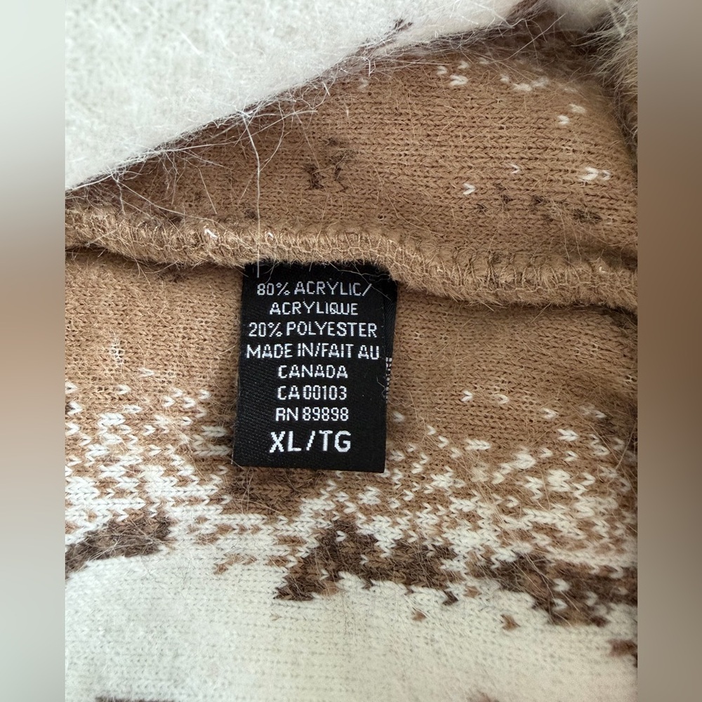 Parkhurst Outdoor Edition Beige and White Faux Fur Jacket - Picture 13 of 15